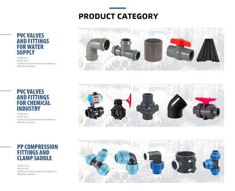 2021 DIN Standard UPVC Pipes with Resilient Property for Chemical Industry