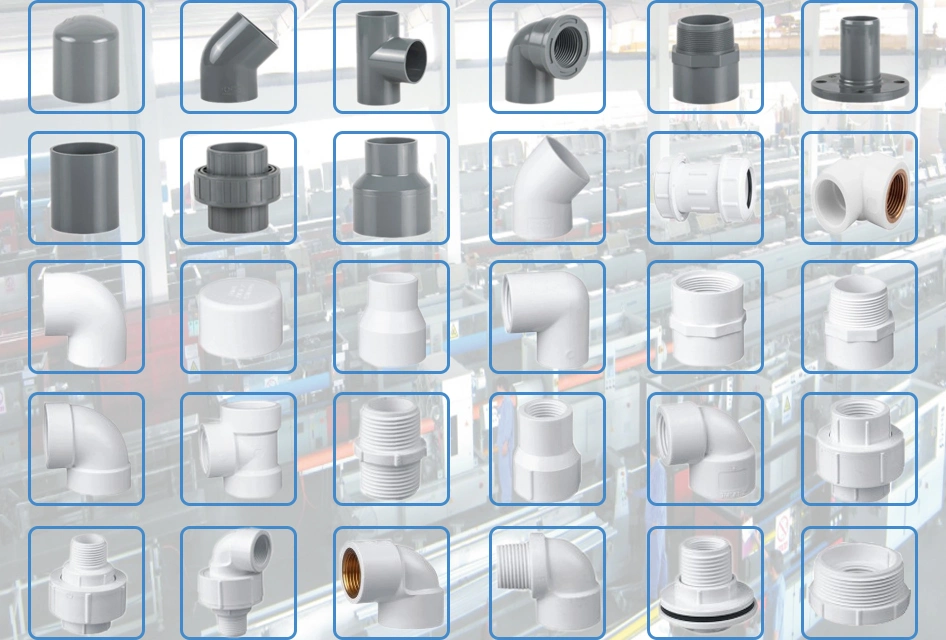 Hot Selling Sch80 PVC Pipe Fittings Made in China