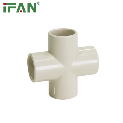 Ifan PVC/UPVC/CPVC パイプ継手の工場価格 Sch40 Sch80 ASTM2846 給水用 4 方法